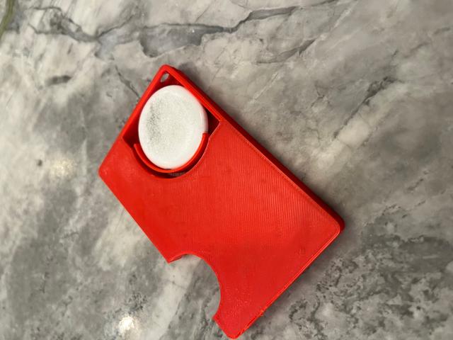 microRidge Style Wallet Airtag Case 3D model thumbnail