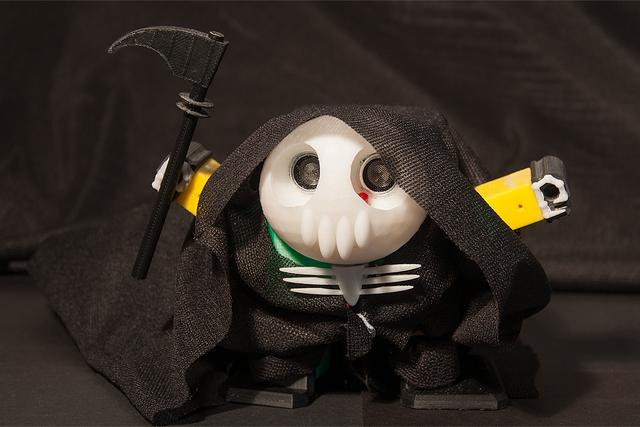 Otto Grim Reaper robot 3D model thumbnail