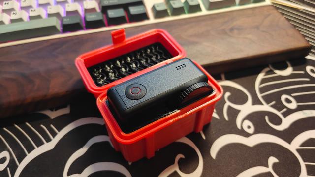 DJI Action 4 / 5 Rugged box with inserts 3D model thumbnail