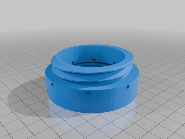 separador espaciador 3D model thumbnail
