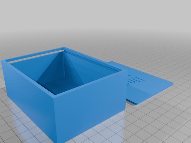Uno Uta Card Box 3D model thumbnail