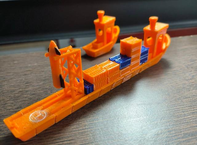 Benchy remix  Freely variable-length 3D model thumbnail