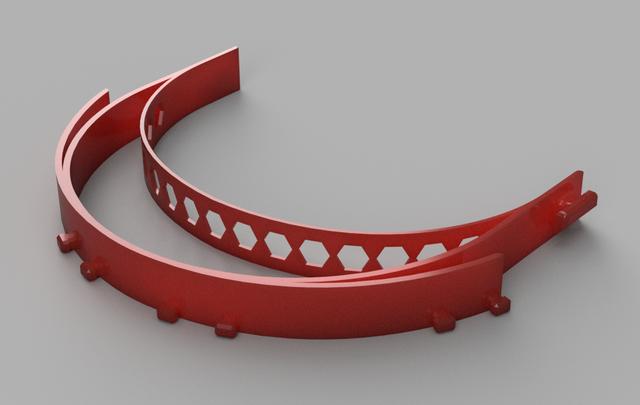 Prusa Protective Face Shield - RC2 - A4 Remix 3D model thumbnail