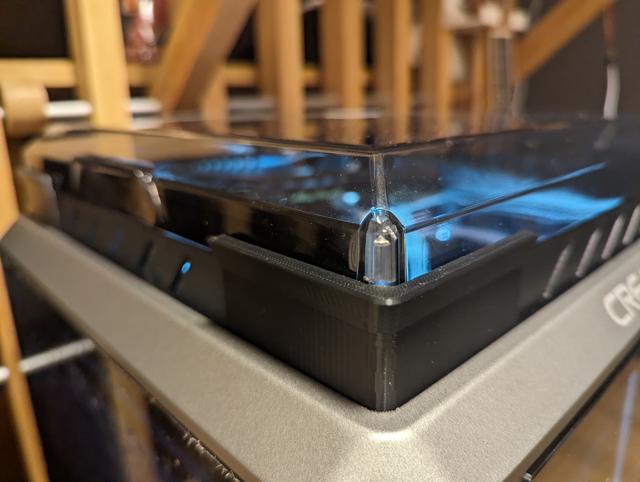 Creality K1C Lid Riser 3D model thumbnail