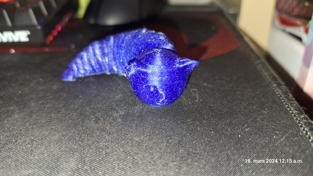 Articulated Cat slug 3D model thumbnail