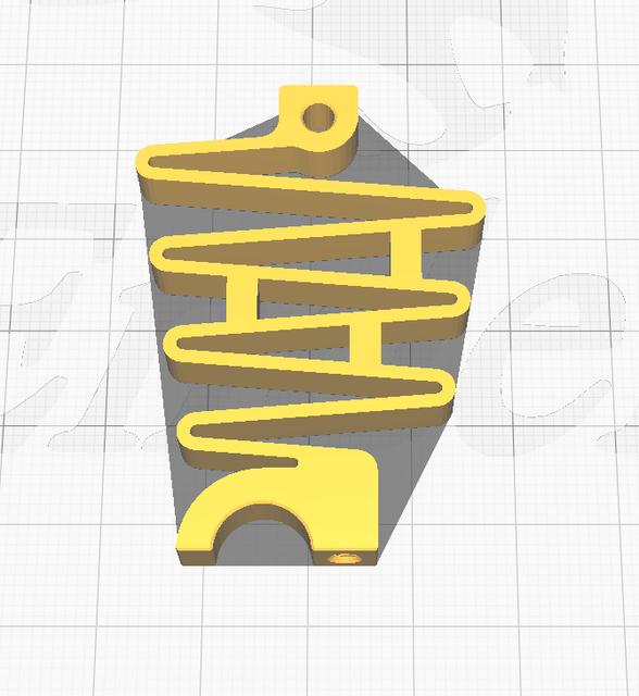 Landy Mini Stiffer Springs 3D model thumbnail