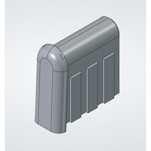 Zombie Viking Knight Foot - Caps / Insert 3D model thumbnail
