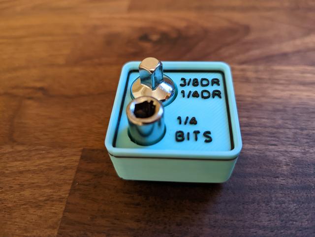 Gridfinity Socket Adapters 3D model thumbnail