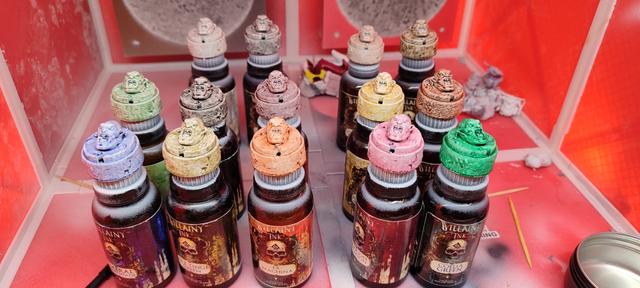 Villainy Ink Bottle Cap Swatch 3D model thumbnail