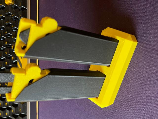 OTF Handle Knife Stand 3D model thumbnail