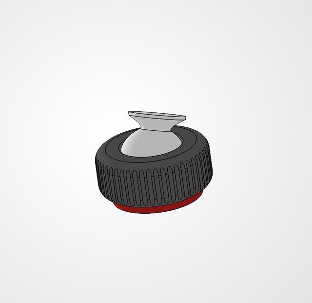 Ball Joint Mount 3D model thumbnail