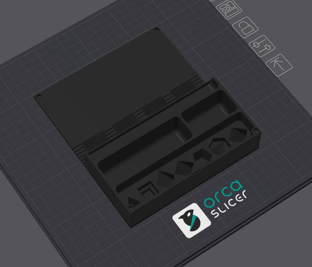 Dice Book - With dice tray insert 3D model thumbnail