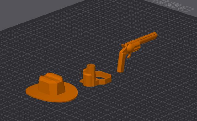 Dummy 13 Wild West Pack resized 200% 3D model thumbnail