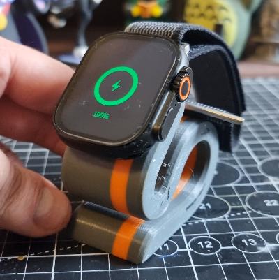 Watch Charger - Diameter 27.7 mm (Suitable for Apple Watch) 3D model thumbnail
