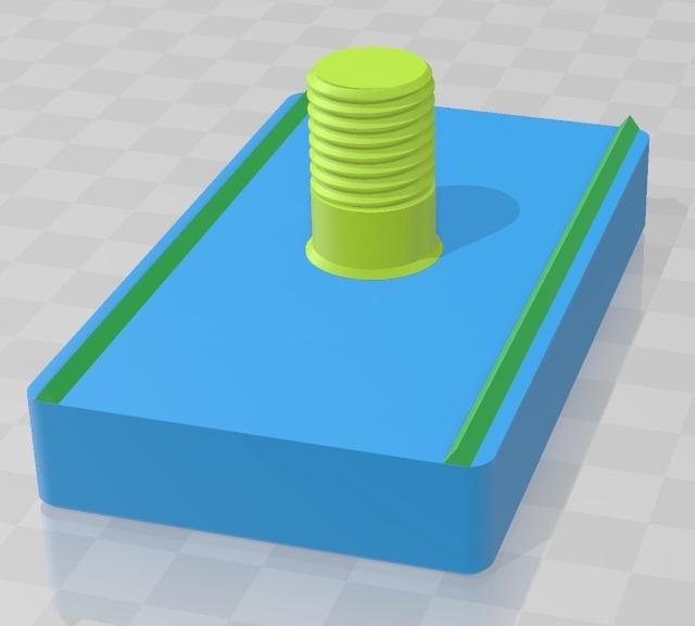 Trusty ol' sanding block with better grips and better labels 3D model thumbnail