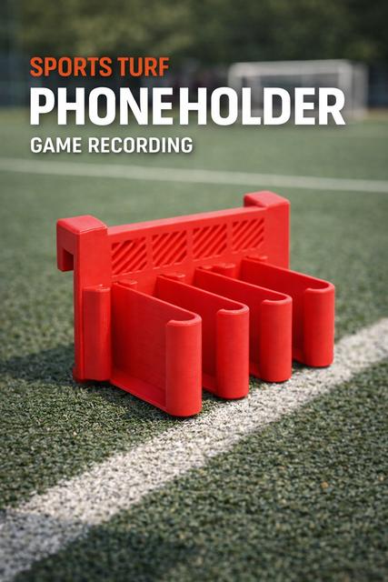 Phone Holder For Game Court 3D model thumbnail