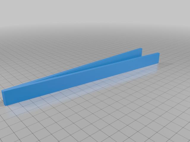 Toast tongs 3D model thumbnail