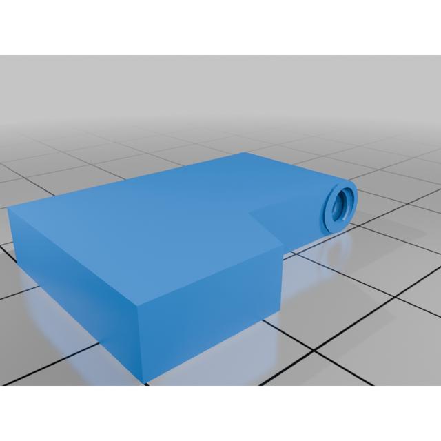 Old Work receptacle box arm 3D model thumbnail