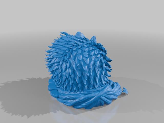 Wolf 3D model thumbnail