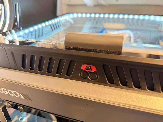 Elegoo Centauri Carbon Vented Riser LP LOCK 3D model thumbnail