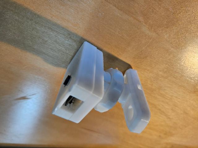 ESP32 CAM case / enclosure / ball joint wall/ceiling mount 3D model thumbnail