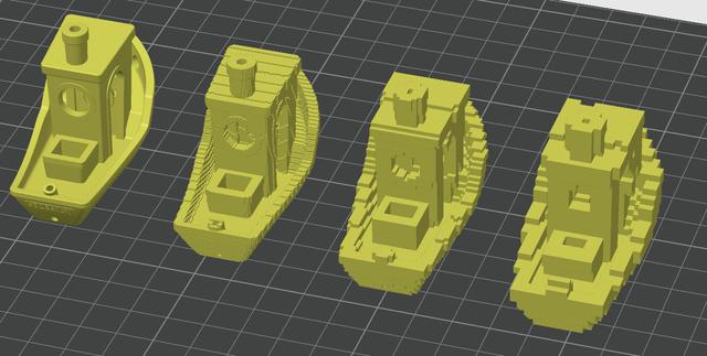 Finest Blocky Benchy 3D model thumbnail
