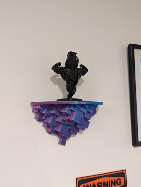 Glitch Shelf 3D model thumbnail