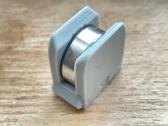 Adpated Bearing Holders for 22x7mm ø8mm Bearings 3D model thumbnail