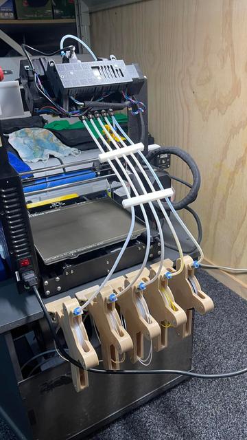 Prusa MMU2 Filament Buffer 3D model thumbnail
