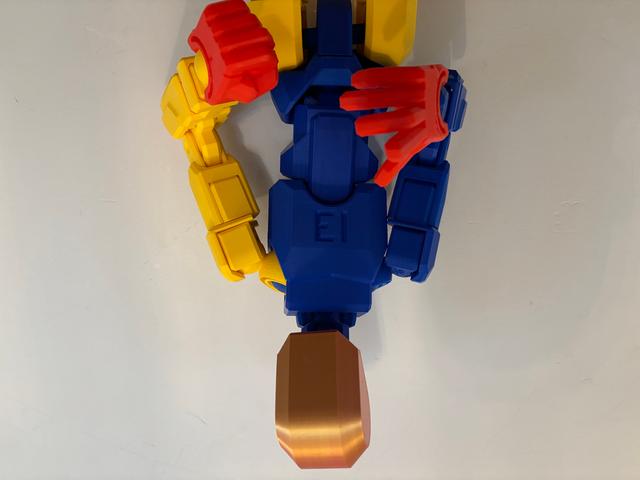 Dummy 13 500% Not Poseable Hands 3D model thumbnail