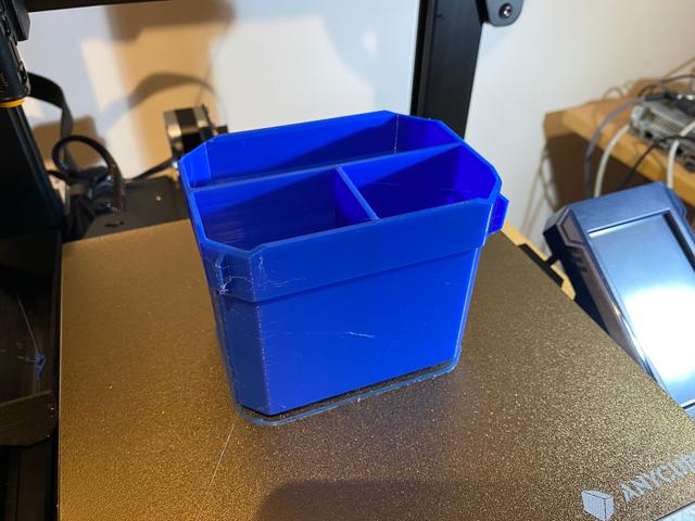 Dewalt/Stanley/Craftsman TSTAK FATMAX Versastack Organizer - Small Deep Nested Cups Remix 3D model thumbnail