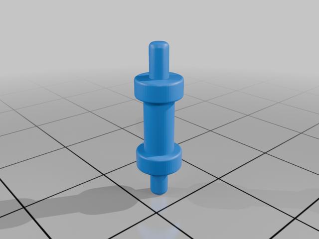 Heroquest - Furniture Pins 3D model thumbnail