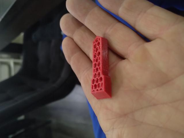 Super Mini Hex Scraper - keychain 3D model thumbnail