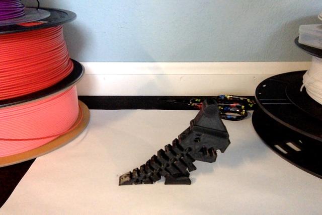 Flexi Rex With beanie 3D model thumbnail