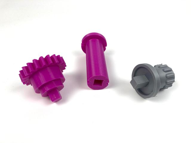 Filament Spool Winder (Non-Threaded Rear Axle Parts) 3D model thumbnail