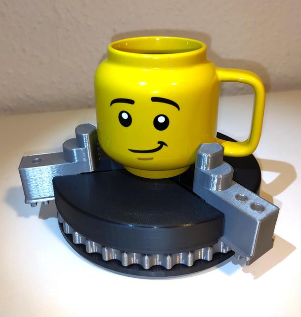 Three-Jaw Chuck for Highly Adjustable Ball Vice System 3D model thumbnail