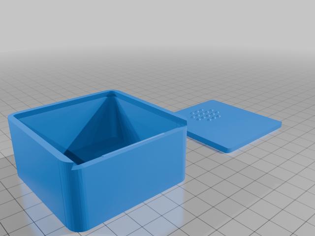 Without compart for AC and cable 3D model thumbnail