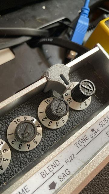 Fender Shields Blender Octave Button 3D model thumbnail