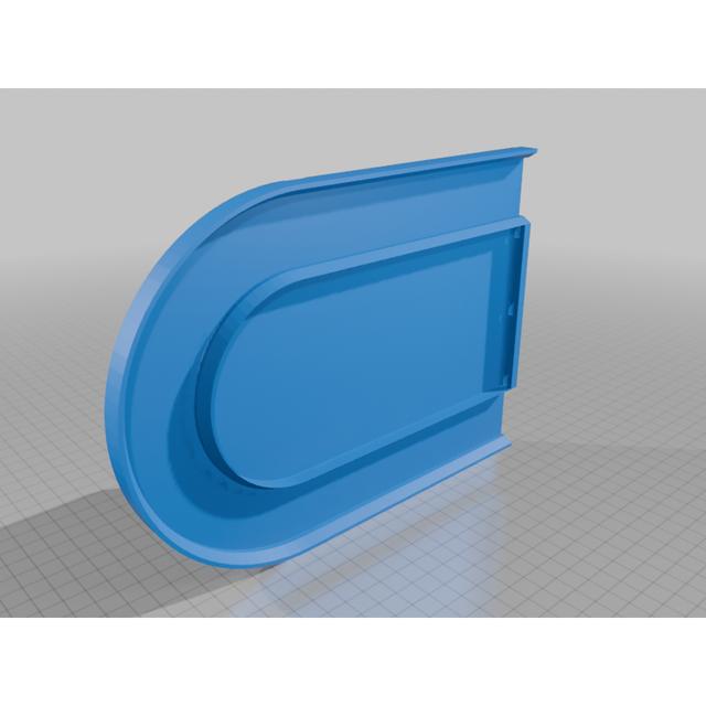 Air filter "box" for dual Weber 40 IDF 3D model thumbnail