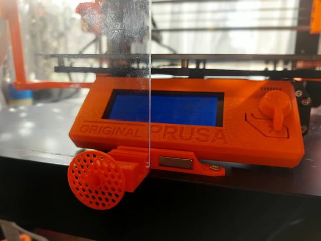 Interchangeable handles for Prusa MK3S IKEA Lack enclosure 3D model thumbnail
