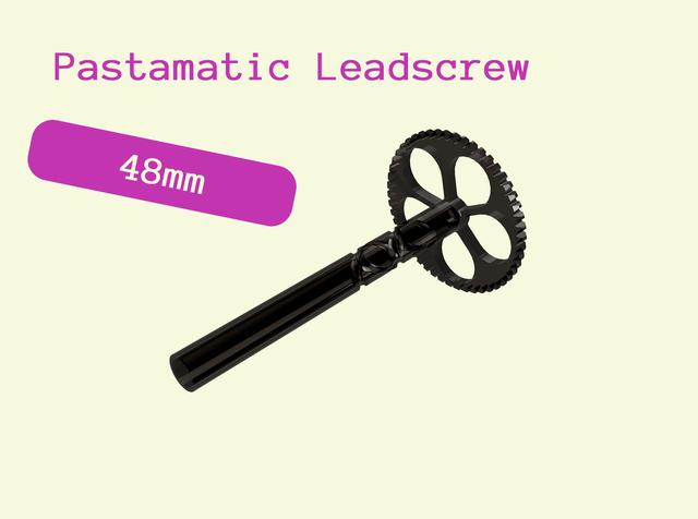 48mm Pastamatic Leadscrew 3D model thumbnail