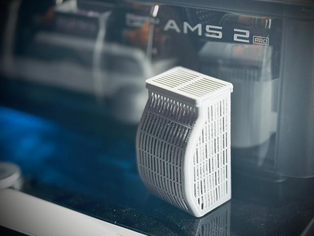 Desiccant Lid Retrofit Remix for Bambu AMS 2 Pro 3D model thumbnail