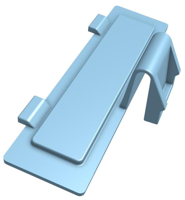Yamaha DD-6, DD-7 Digital Drum Machine Battery Cover 3D model thumbnail