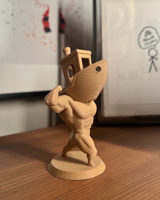 Strong Benchy 3D model thumbnail