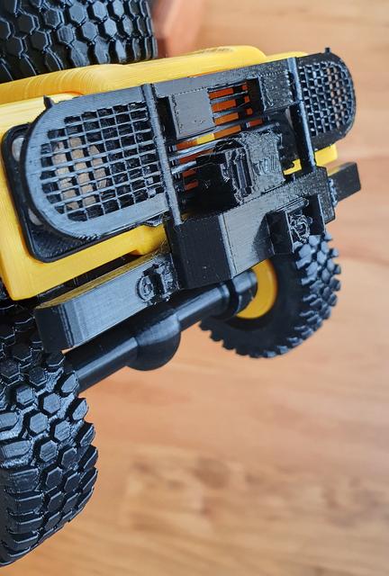 Winchbumper camel trophy 3D model thumbnail