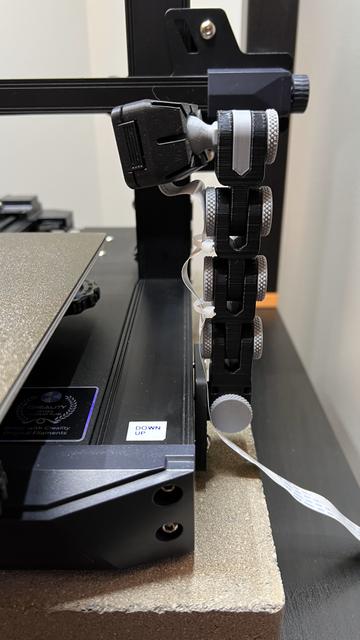 Articulating Camera Bracket LCD Mount for Ender 3 S1 3D model thumbnail