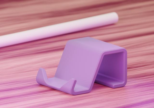iPhone stand that fits MagSafe Wallet 3D model thumbnail
