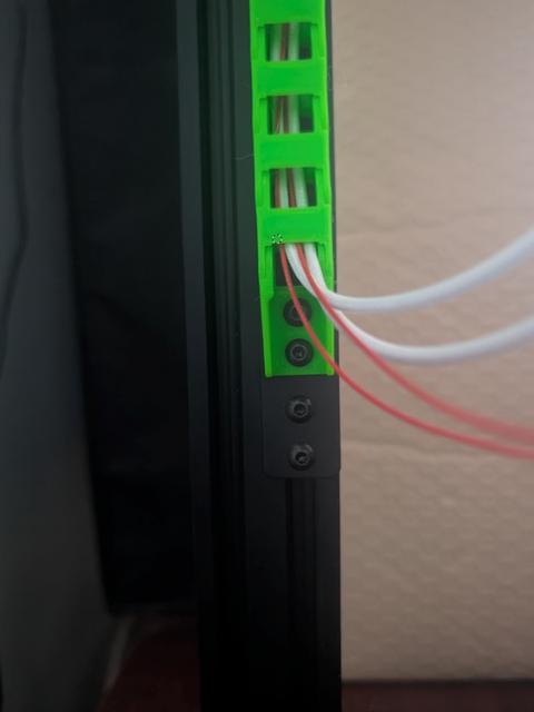 Printable Cable Chain - Tronxy Fixed end 3D model thumbnail