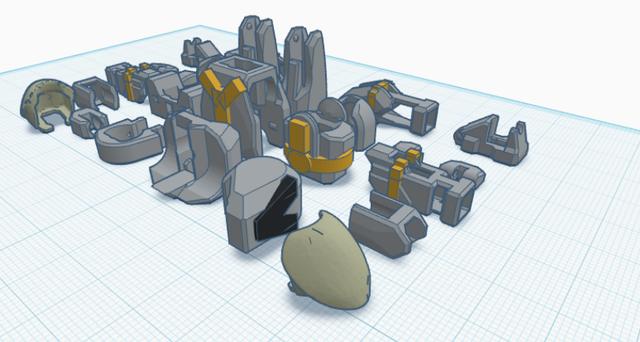 titanum 13 3D model thumbnail