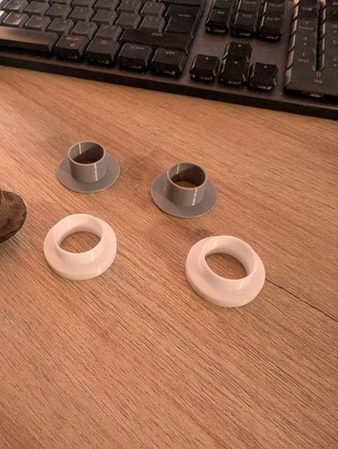 Micra K11 Subframe Mounts 3D model thumbnail